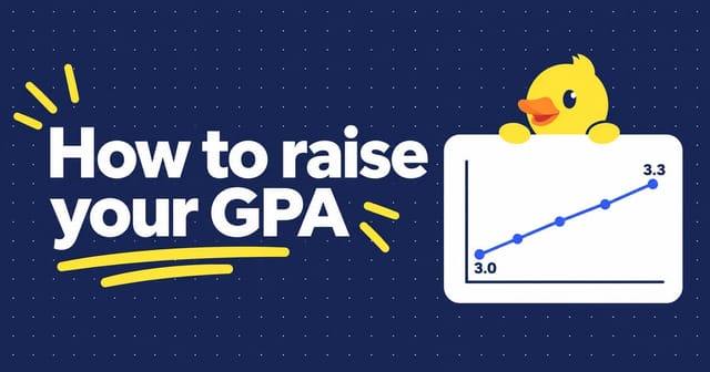 Illustration: How to raise your GPA