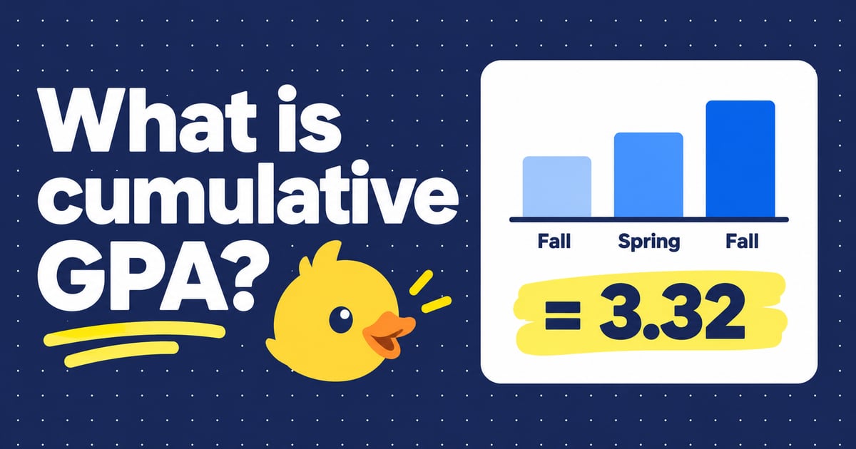 Illustration: What is cumulative GPA, and how do you calculate it?